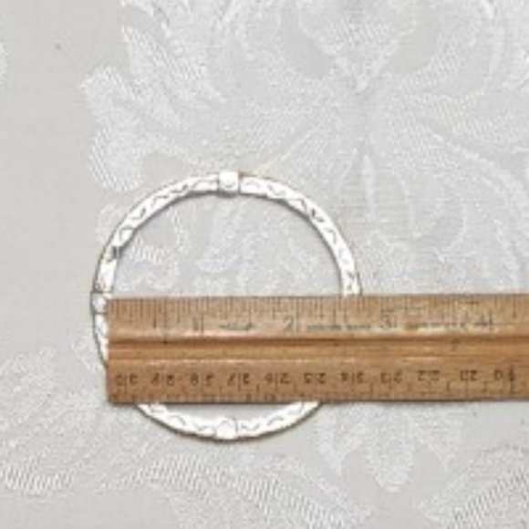 Silpada Designs .925 Sterling Silver and Brass Stretch Bangle B2313 - Picture 4 of 6